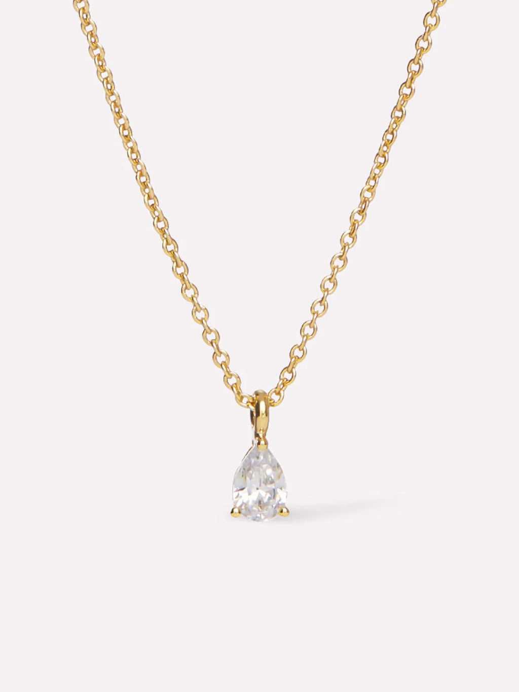 ShinePearls Delicate Solitaire Pendant