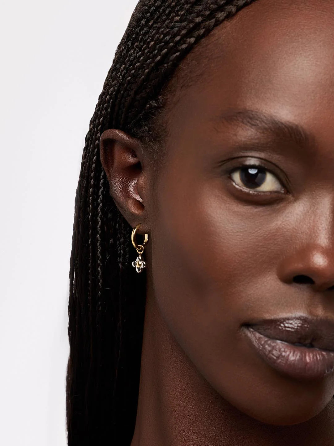 ShinePearls Flower Earrings