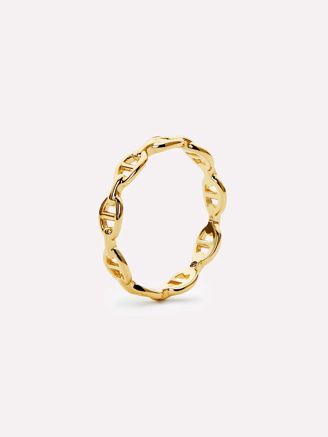 ShinePearls Anchor Chain Ring