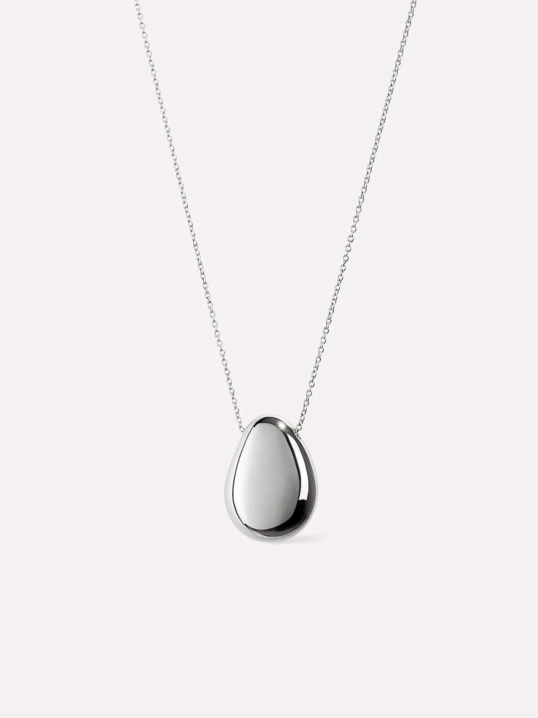 ShinePearls Silver Pendant Necklace