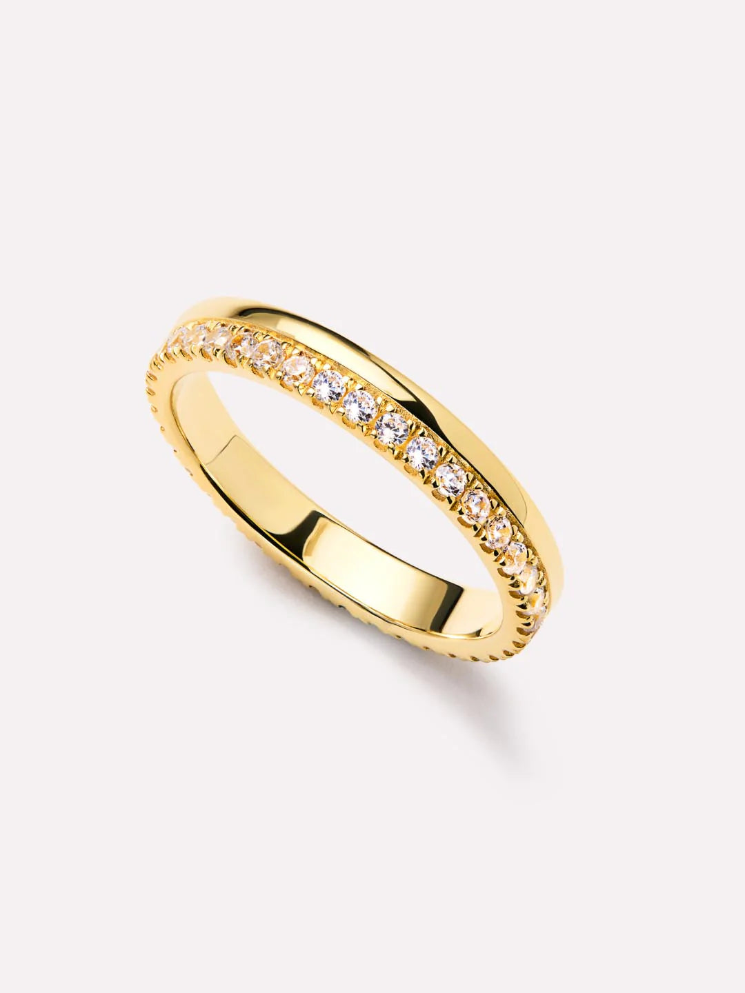 ShinePearls Gold Band Ring